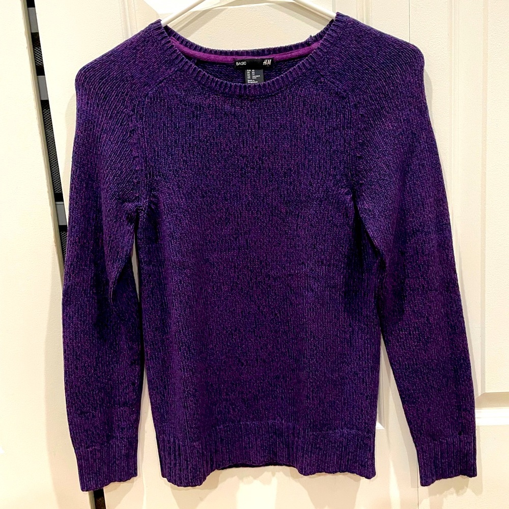 H&M Purple Sweater